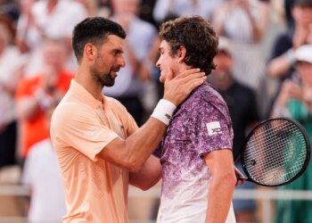 Flamengo celebra vitória histórica de João Fonseca contra Djokovic